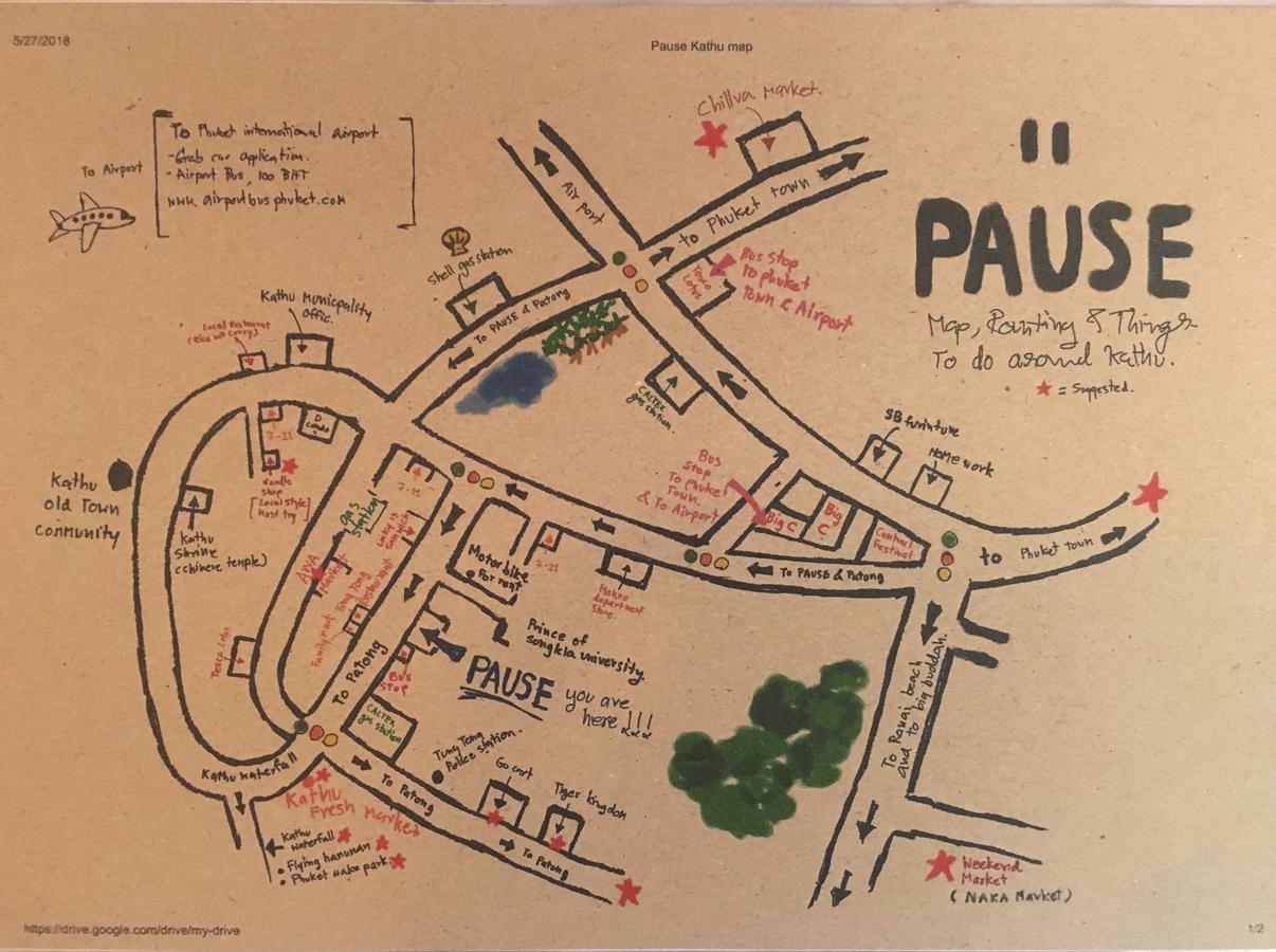 Hostel Pause Kathu Exterior foto